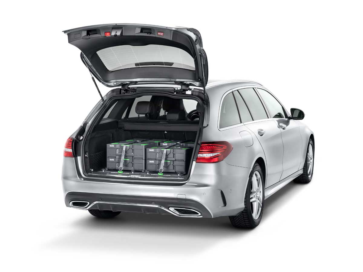Transportar correctamente el sistema de maletín Systainer³ en un coche