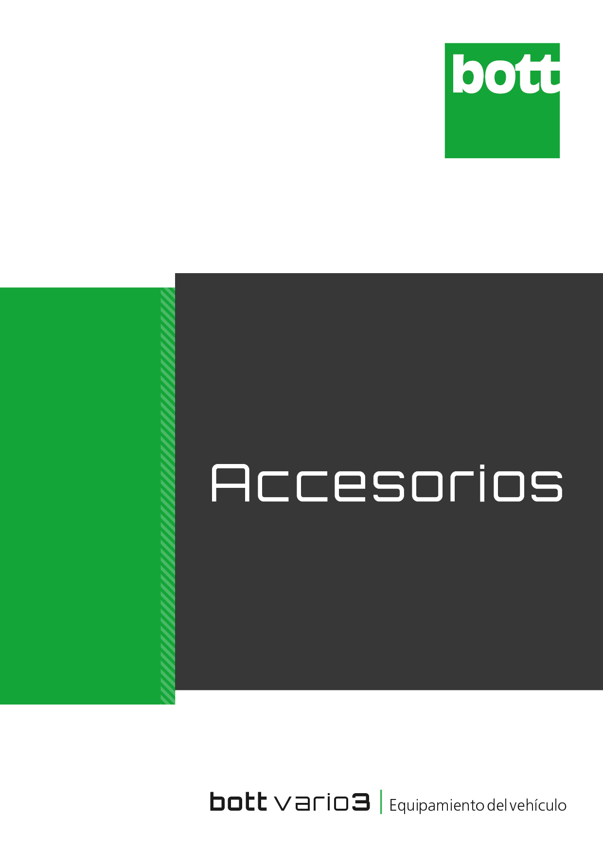 bott vario3 Catálogo de Accesorios 2026