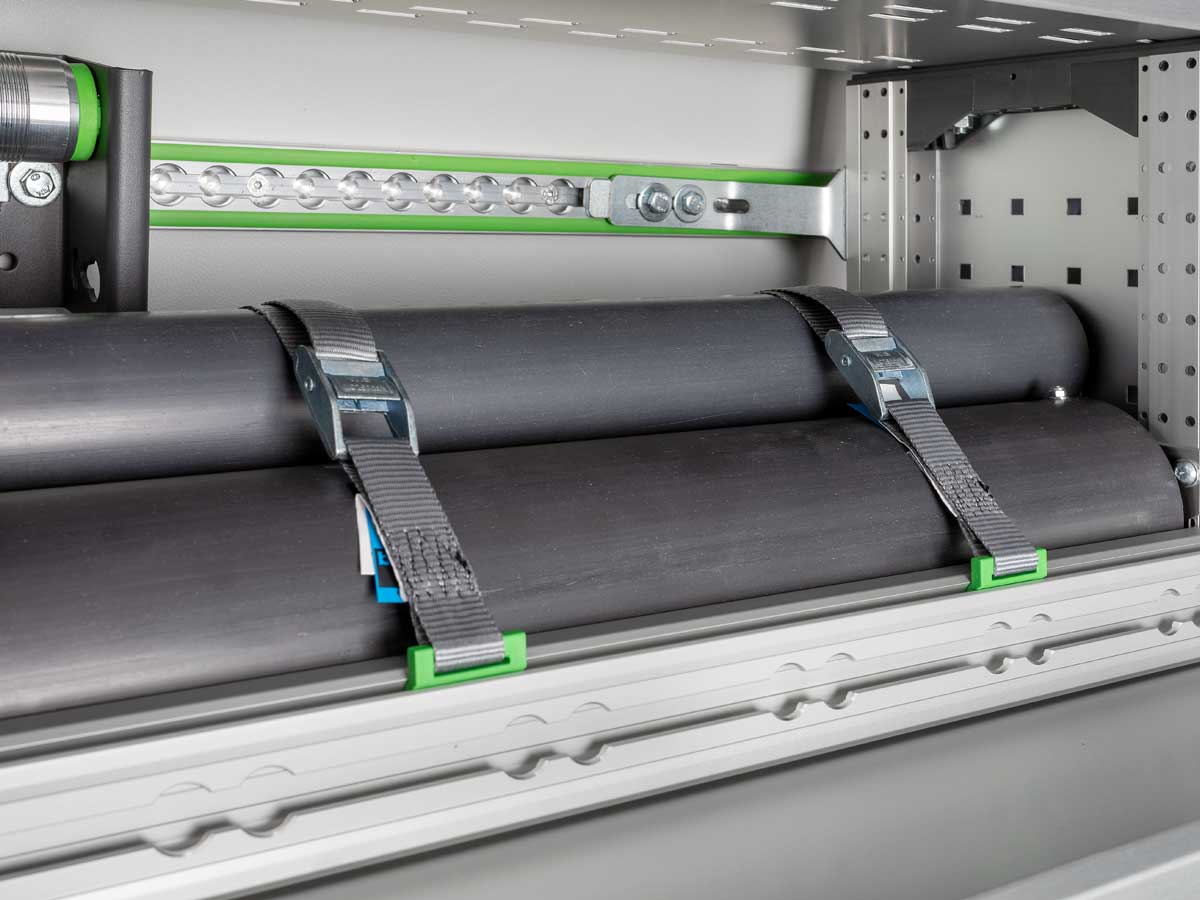 Sujeción de la carga: equipamiento para furgonetas