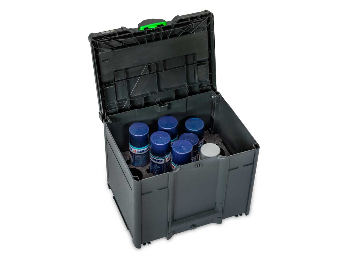 También hay un inserto de lata a juego para los sistemas de maletín Systainer³.